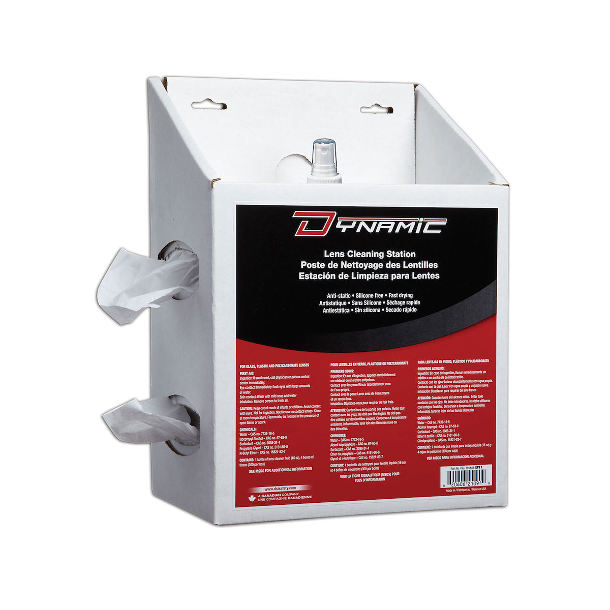 Dynamic™ Disposable Lens Cleaning Station EP17