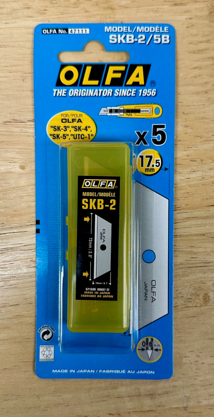 Olfa Safety Knife Blades SKB-2/5B