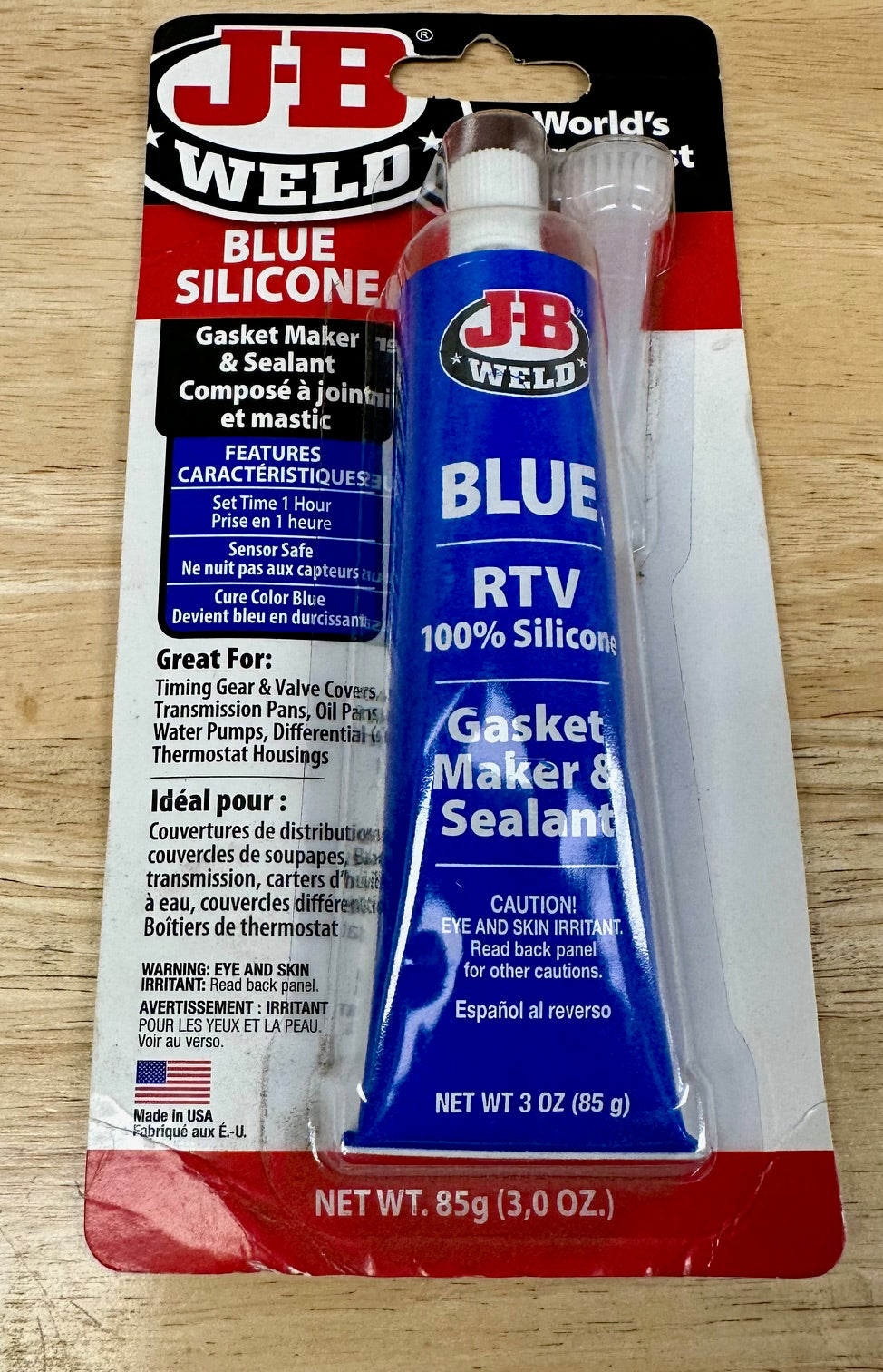 J-B Weld Blue RTV Silicone