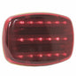 Lamp Red LED 3-1/4 X 6IN - Magnetic