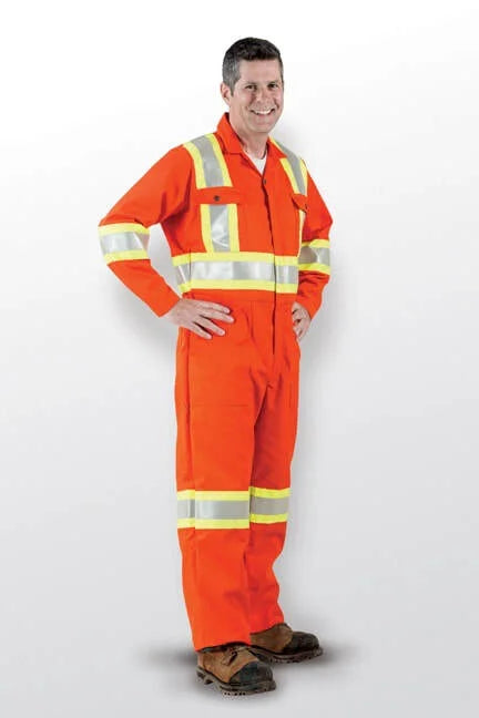 Wear Well Orange Coveralls 964